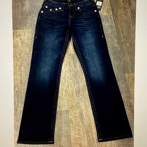 True religion RICKY FLAP SN 32 Inseam Size 28 .
